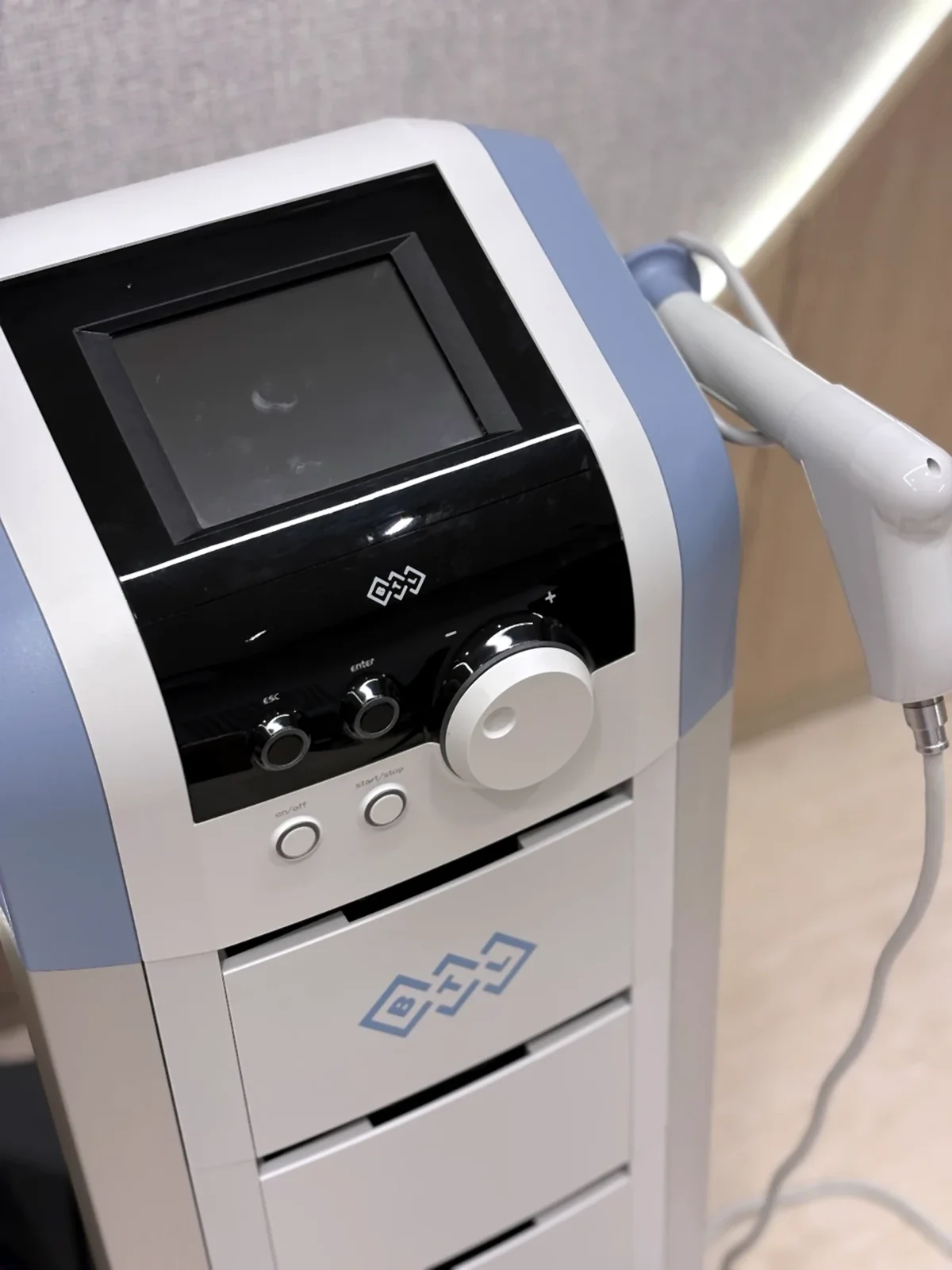 Equipamento de terapia por ondas de choque da NextMove